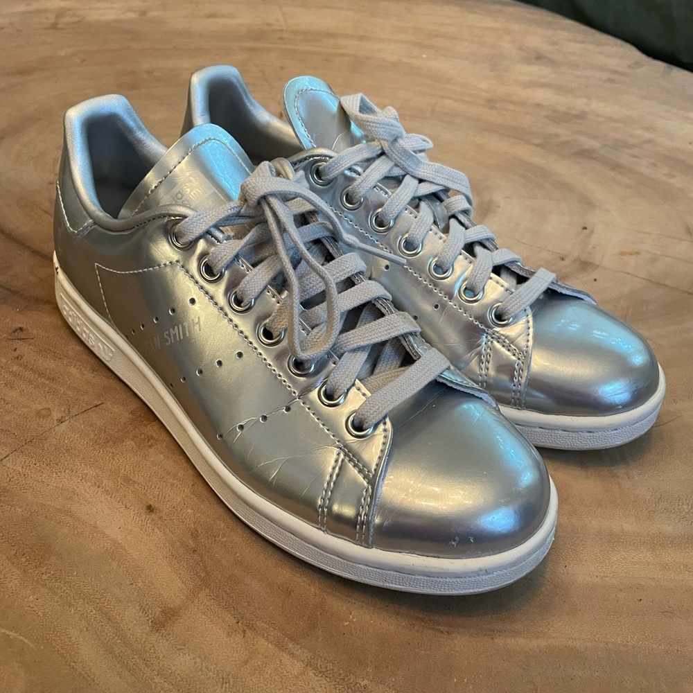 Adidas Stan Smith Silver Size 7.5W